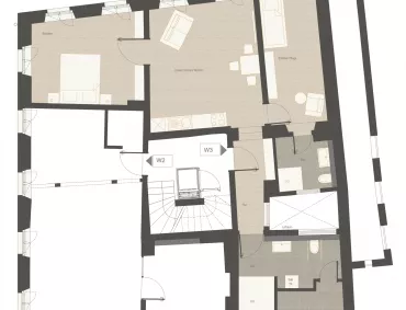 Grundrissvorschlag W03b seniorengerecht